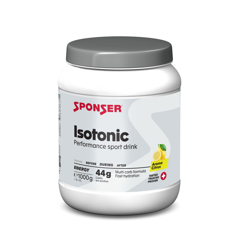 Sponser Isotonic Sport Drink 1000g jar Citrus
