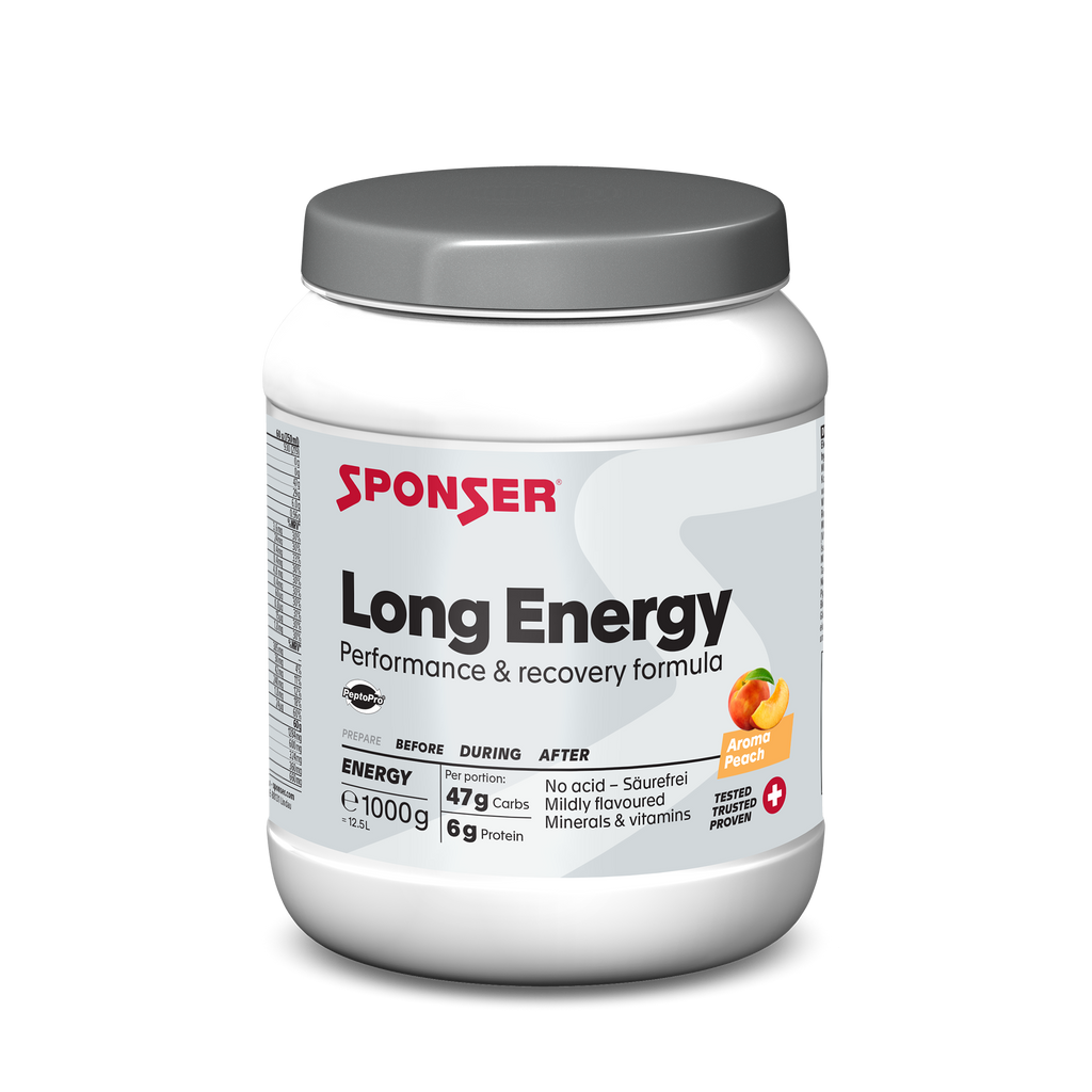 Sponser Long Energy Peach 1000g