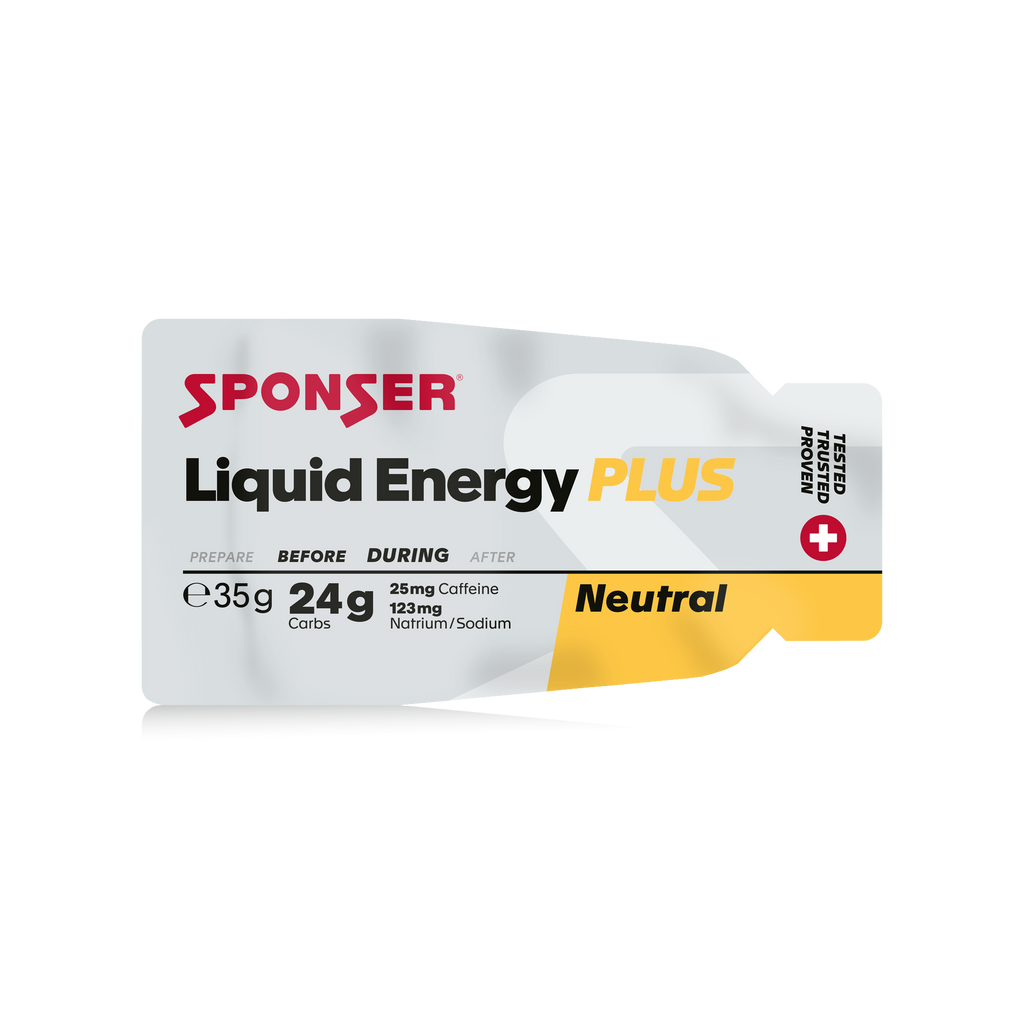 Sponser Liquid Energy Plus carbohydrate gel 35g sachet