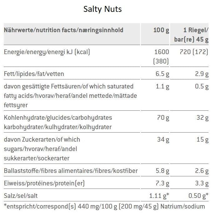 Sponser High Energy Bar Salty Nuts 45g - MedRara Store