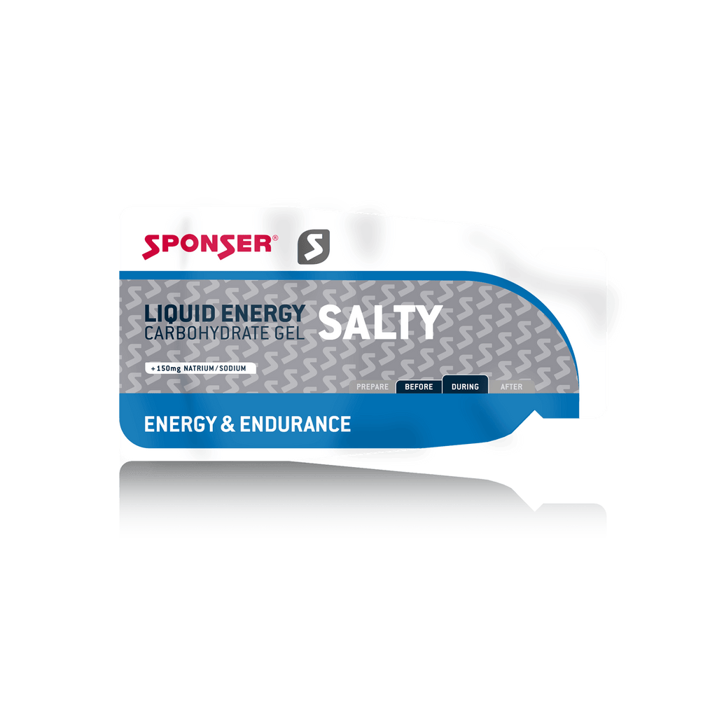 Sponser Liquid Energy Salty Carbohydrate gel 35g - MedRara Store