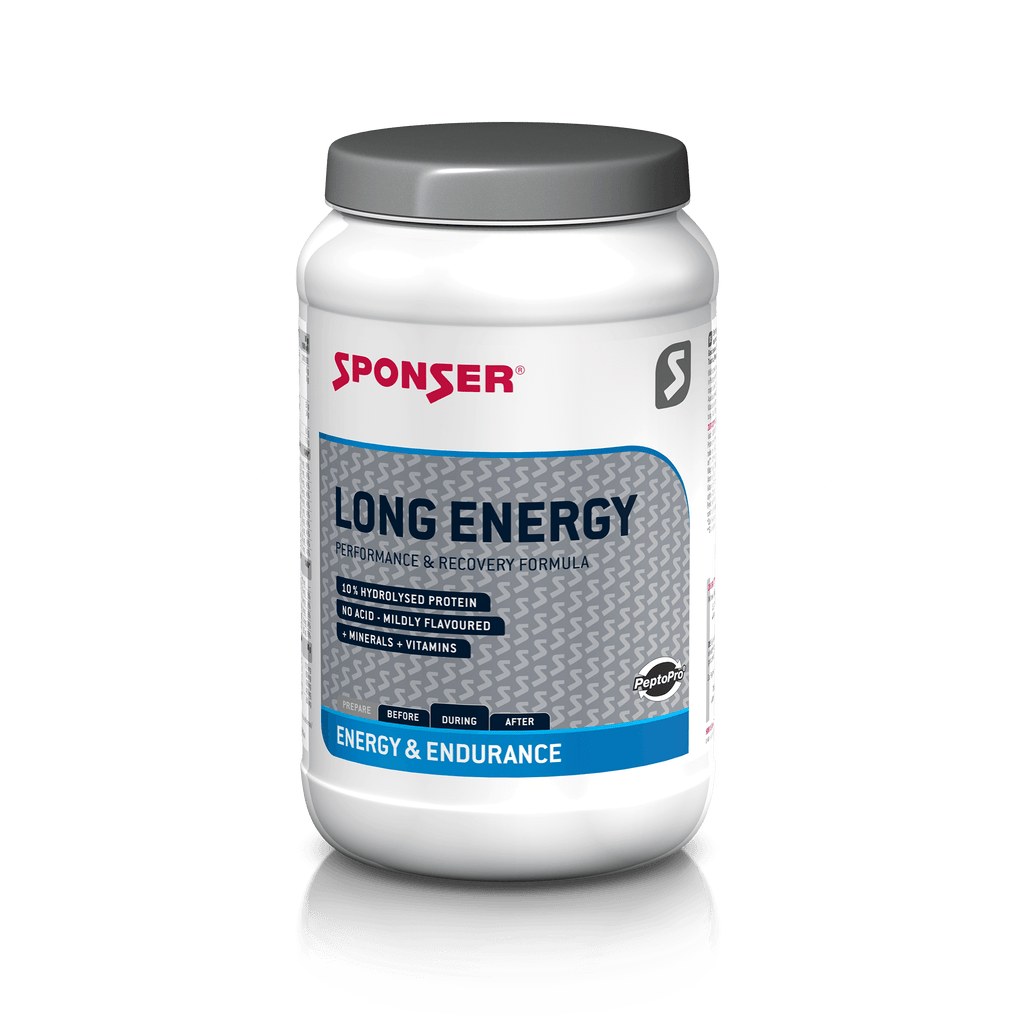 Sponser Long Energy 5% Protein Sport Drink Citrus 1200g jar - MedRara Store