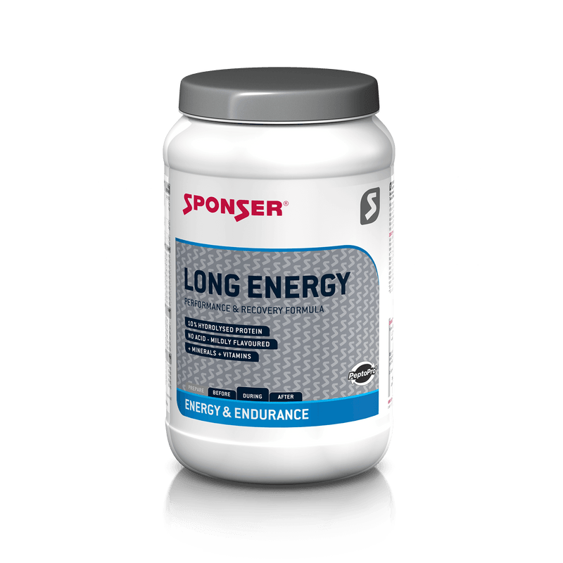 Sponser Long Energy 5% Protein Sport Drink Citrus 1200g jar - MedRara Store