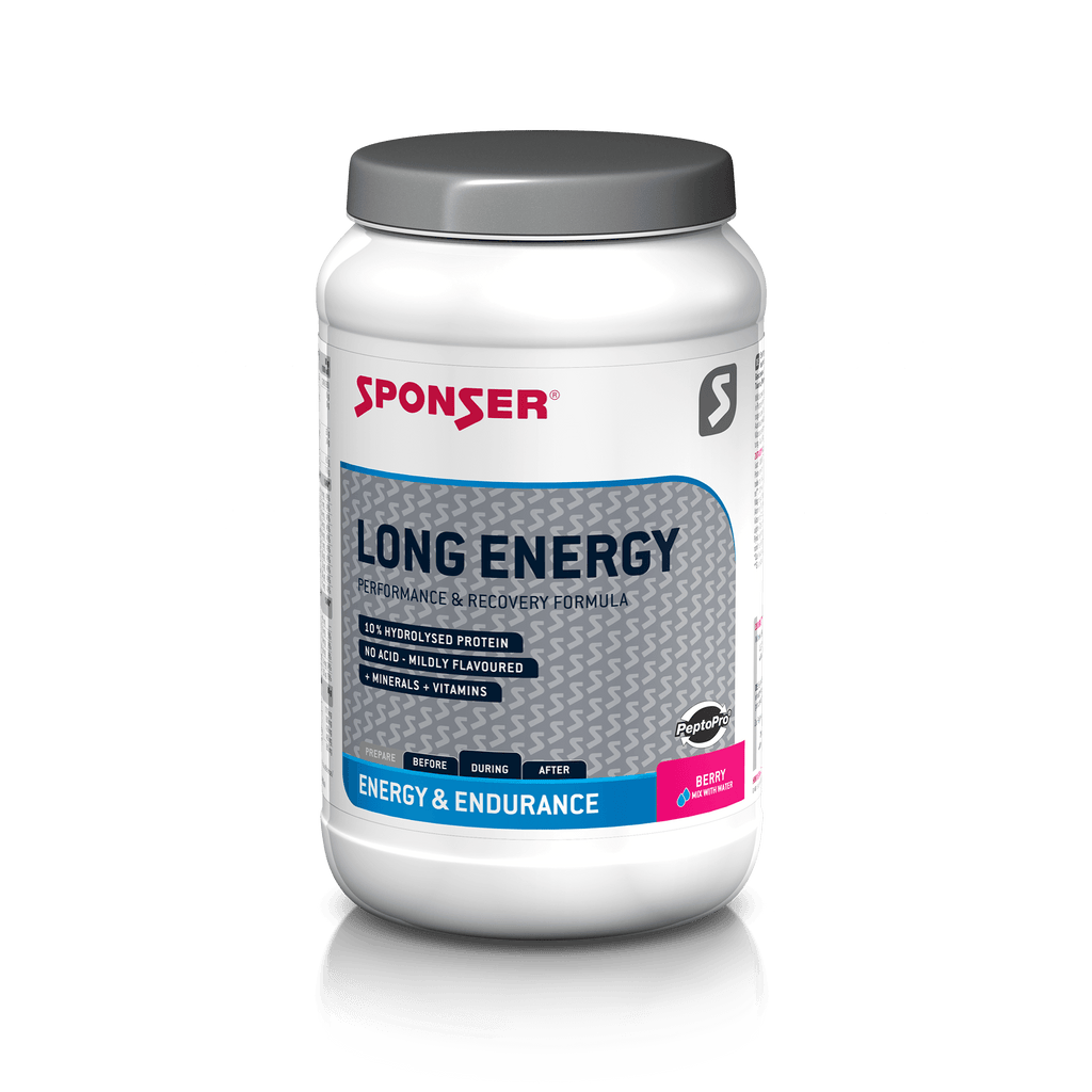 Sponser Long Energy 10% Protein Sport Drink Berry 1200g - MedRara Store