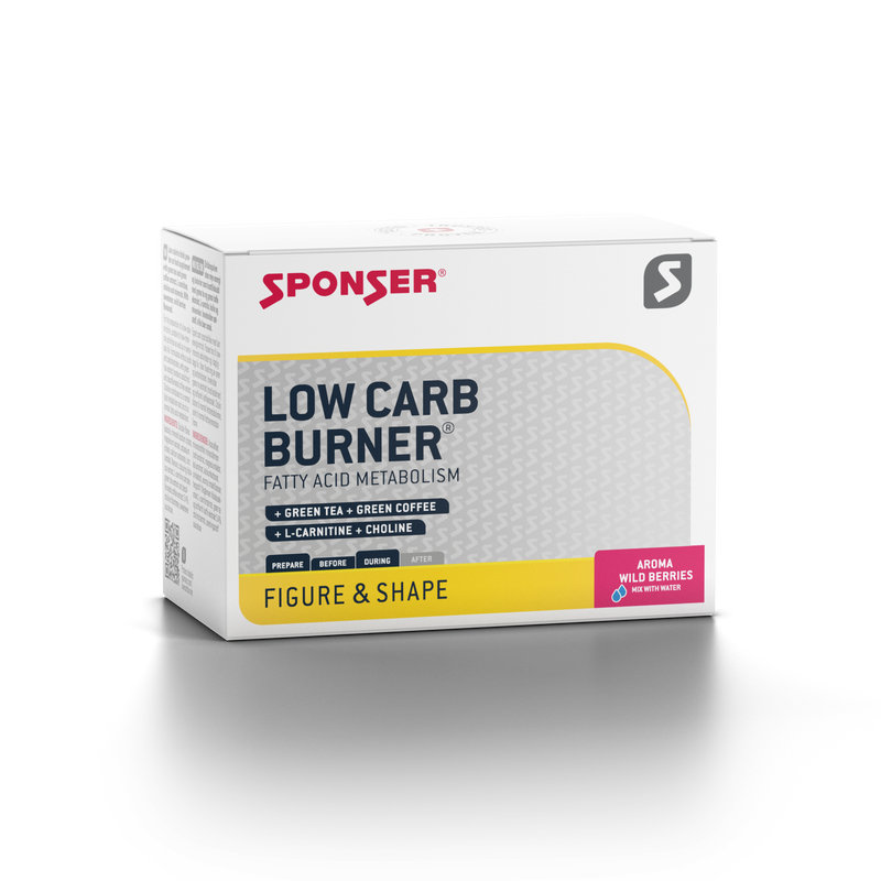 Sponser Low Carb Burner wild berries Box 20 x 6g sachets