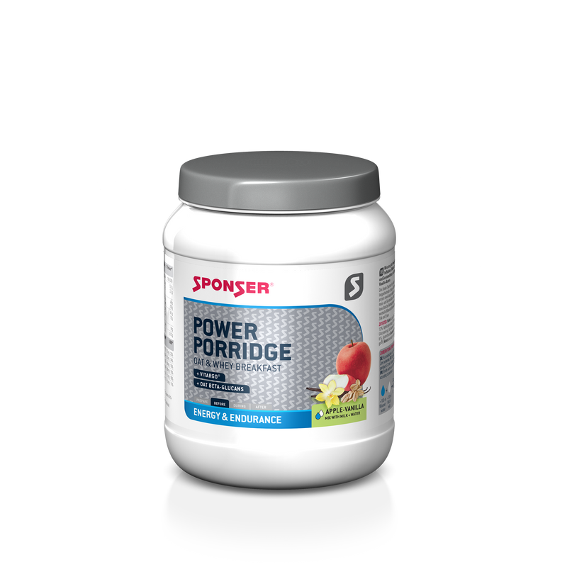 Sponser Power Porridge 840g jar Apple-Vanilla