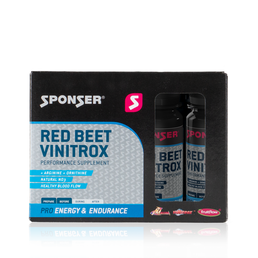 Sponser Red Beet Vinitrox 4 x 60ml shot