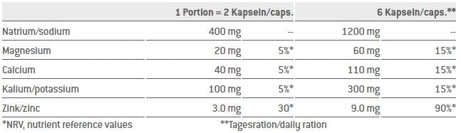 Sponser Salt Caps 120 caps