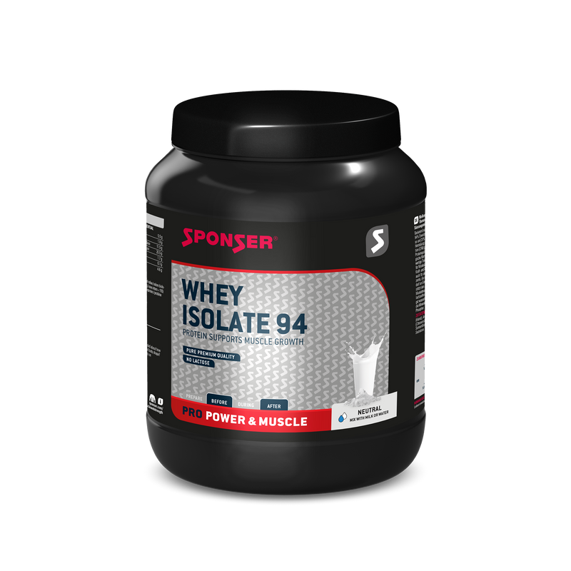 Sponser Whey Protein Isolate 94 850g Neutral